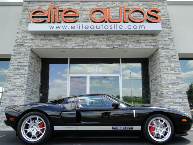 Ford : Ford GT 2dr Cpe CALL 8709318004 BLACK WITH SILVER Only 500 Miles ALL OPTIONS Perfect Conditi