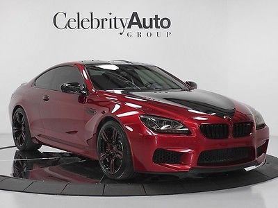 BMW : M6 Coupe 2013 bmw m 6 candy apple red finish driver assist pkg executive pkg bang olufse