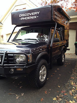 Land Rover Discovery with custom expedition camper