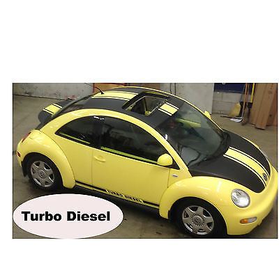 Volkswagen : Beetle-New yellow 2000 vw beetle turbo diesel tdi runs great