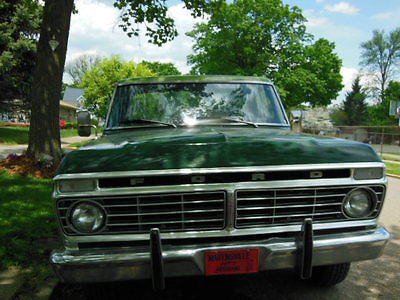 Ford : F-100 Ranger XLT 1973 ford f 100 low miles driven by harrison ford in movie