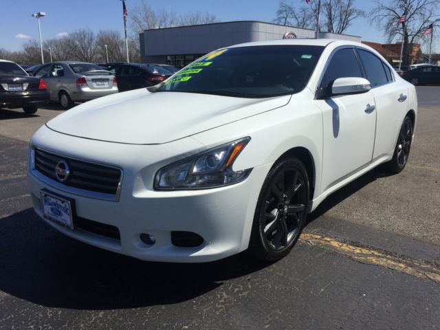 Nissan : Maxima 4dr Sdn 3.5 3 350 miles 14 nissan maxima sv v 6 leather 1 owner non smoker call patrick