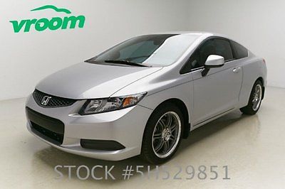Honda : Civic LX Certified 2013 honda civic coupe lx 22 k miles bluetooth rearcam 1 owner clean carfax vroom