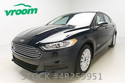Ford : Fusion SE Hybrid Certified 2014 14K MILES 1 OWNER 2014 ford fusion se hybrid 14 k mile rearcam park assist 1 owner cln carfax vroom