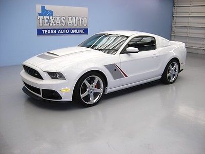 Ford : Mustang RS 3 SUPERCHARGED WE FINANCE! 2014 FORD MUSTANG ROUSH RS3 ROUSHCHARGED 6-SPEED 6K MI TEXAS AUTO