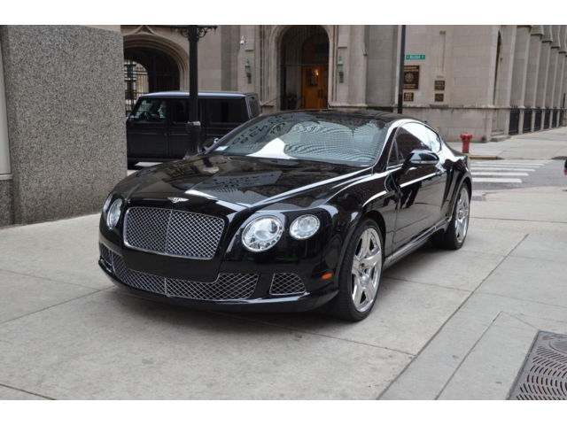 Bentley : Continental GT GT Coupe 2012 bentley gt black black black bentley dealer mulliner wheels