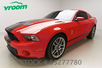 Ford : Mustang Shelby GT500 Certified 2013 ford mustang shelby gt 500 2 k miles shaker manual 1 owner clean carfax vroom