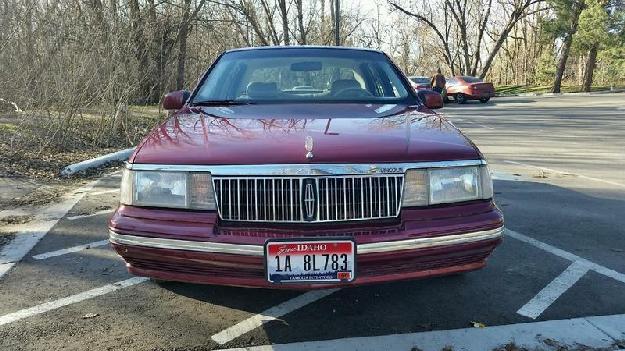1991 Lincoln Continental for: $5260