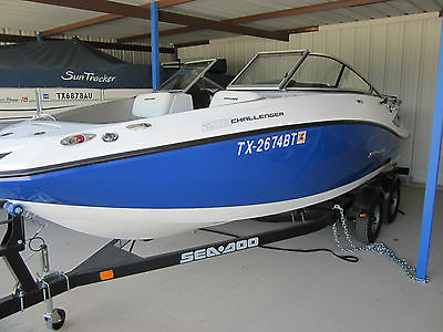 SEA DOO 2012 CLASSIC SKI PLEASURE BOAT 210 CHALLENGER 240HP JET NO PROP WORRY NM