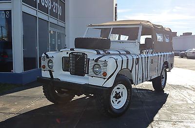 Land Rover : Other PK 1973 land rover series 3 frame up restored custome paint job soft top hard top