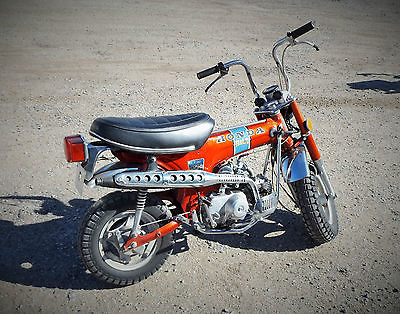 Honda : CT 1972 honda ct 70 red