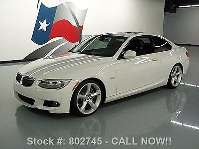 BMW : 3-Series Base Coupe 2-Door 2012 bmw 335 i coupe m sport paddle shift sunroof 25 k mi 802745 texas direct