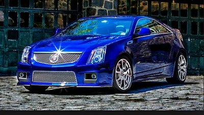 Cadillac : CTS Cts coupe v body kit one of kind must go look nice 2012 cadillac cts coupe v bodykit only 17 k miles one owner hid camera rare blue