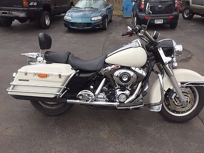 Harley-Davidson : Touring 2003 harley davidson flhpi road king police