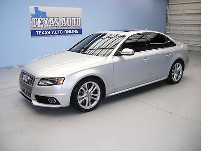 Audi : S4 S 4 AWD ROOF WE FINANCE! 2012 AUDI S4 PREMIUM PLUS QUATTRO SUPERCHARGED ROOF 38K M TEXAS AUTO