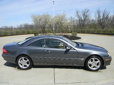 Mercedes-Benz : CL-Class CL600 V12 135 k new navi keygo vented comfort bose serviced impeccable warranty only 36 k