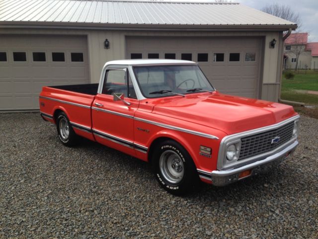 Chevrolet : C-10 C-10 Rust Free Clean 72 Short Bed Chevy