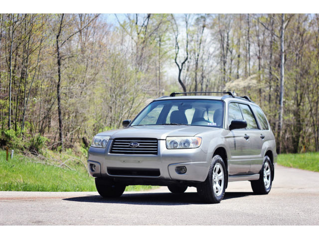 Subaru : Forester 2.5 X 2006 forester awd low miles great condition cold a c