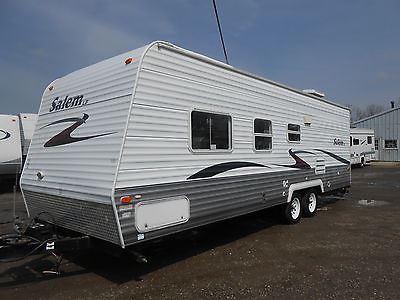 LIGHT WEIGHT, NICE, AND CLEAN 2006 SALEM LE 27BH SLEEPS 8, BUNK BEDS, NO RESERVE