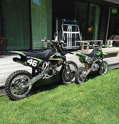 Kawasaki : KX KX 100 and KX 65 Excellent Condition With Trailer Hitch and Gear