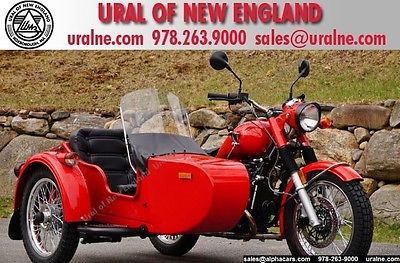 Ural : Retro Red October Custom Custom Color! Powder Coated Drivetrain! EFI! Disc Brakes! Trades & Financing!