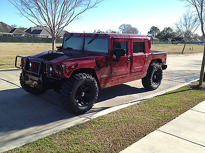 Hummer : H1 4-door Hard Top Truck 2001 hummer h 1 great condition original rims and tires included