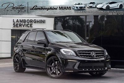 Mercedes-Benz : M-Class ML63 AMG INFERNO FULL CARBON BODY KIT 1 OF 1