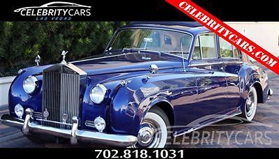 Rolls-Royce : Other II 1960 rolls royce silver cloud ii 4 door saloon rhd fully restored trades welcome