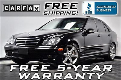 Mercedes-Benz : C-Class C230 Sport Loaded Sport 78k Free Shipping 5 Year Warranty Leather Sunroof 6CD AMG