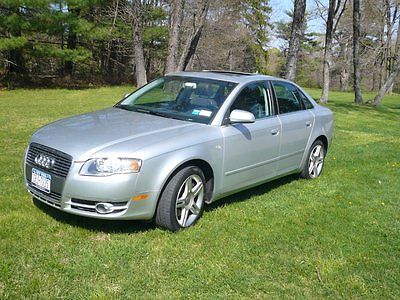 Audi : A4 Base Sedan 4-Door Beautiful, Well-Cared For Silver A4 Quattro Turbo, Original Owner, All Records