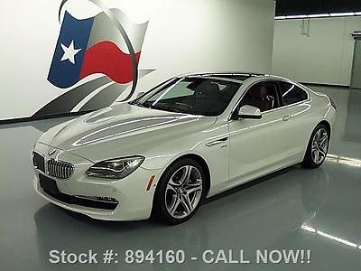 BMW : 6-Series Base Coupe 2-Door 2012 bmw 650 i xdrive awd lux seating sunroof nav 42 k mi 894160 texas direct