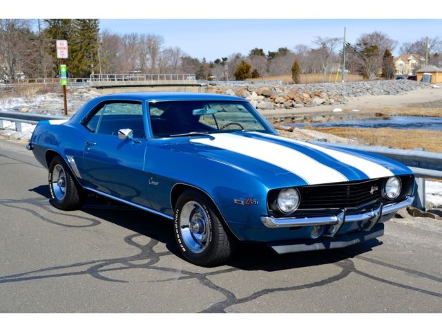 Chevrolet : Camaro Z28 1969 chevy camaro z 28 clone full body off restoration big block the best