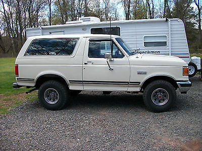 Ford : Bronco Custom Sport Utility 2-Door 1987 ford bronco custom sport utility 2 door 5.0 l