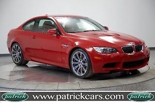 BMW : M3 40,700 Miles 6 spd manual navigation melbourne red cold weather premium technology packages