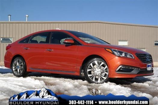 2015 HYUNDAI Sonata Sport 2.0T 4dr Sedan w/Gray Accent Interior