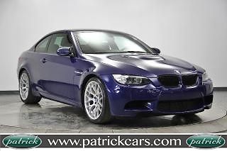 BMW : M3 23000 MILES 2013 m 3 coupe 6 spd manual carbon fiber roof competition package navigation more