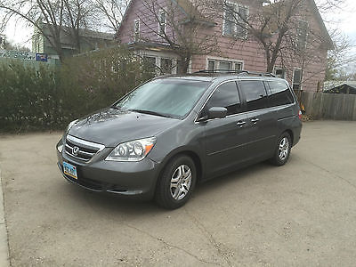 Honda : Odyssey EX-L With Navigation and Rear DVD System 2007 honda odyssey ex l dvd nav heated leather sunroof tow package