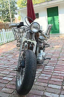 Custom Built Motorcycles : Bobber 2014 harley davidson fat tired bobber hard tail exile style rat bike