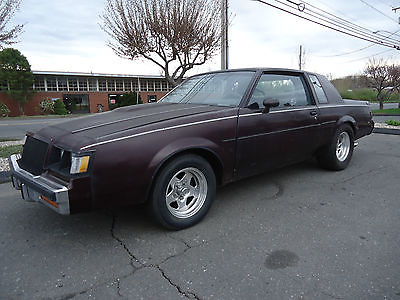 Buick : Grand National T Type 1987 buick grand national regal t type turbo
