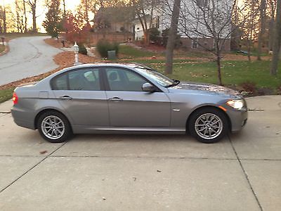 BMW : 3-Series Wood trim and leather Gray Sedan, loaded for era, excellent condition , 85K miles