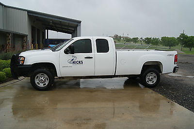 GMC : Sierra 2500 Sierra Work Truck 2012 gmc sierra 2500 3 4 ton 4 x 4 4 wd extended cab work truck pickup