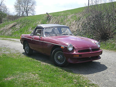 MG : MGB Convertible MGB 1975 Roadster - Nice Driver - Ready to go