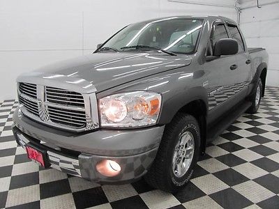 Dodge : Ram 1500 Laramie 07 quad cab short box 4 x 4 tow heated leather adjustable pedals onstar