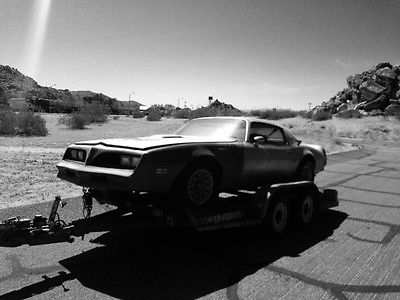 Pontiac : Trans Am 6.6L 400  1977 trans am 400 pontiac 6.6 l clean title nice project no rust california car