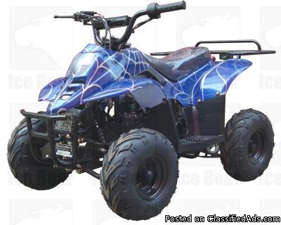 110cc,ATV,  Air Cooled, Automatic, 6 inches Wheel, Front Drum, Rear Disc Brake.