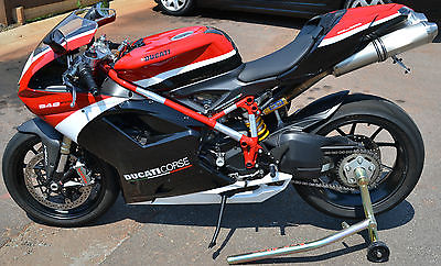 Ducati : Superbike 2012 ducati evo corse se like new carbon upgrades red white black