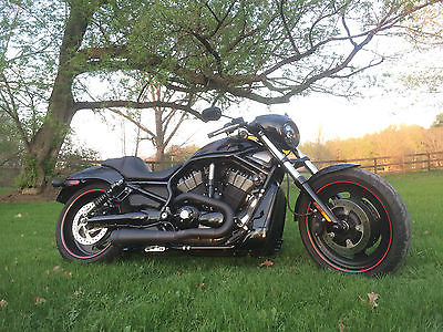 Harley-Davidson : VRSC 2008 harley davidson night rod 4 300 miles gloss black