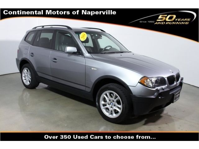 BMW : X3 2.5i 2.5 i suv 2.5 l cd cold weather package premium package 8 speakers am fm radio