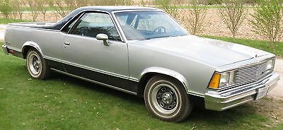 Chevrolet : El Camino Conquista 1981 chevy elcamino conquista low miles all original