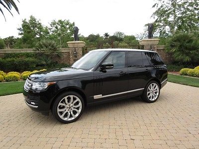 Land Rover : Range Rover Supercharged 2013 land rover range rover supercharged 1 owner ca car loaded must see